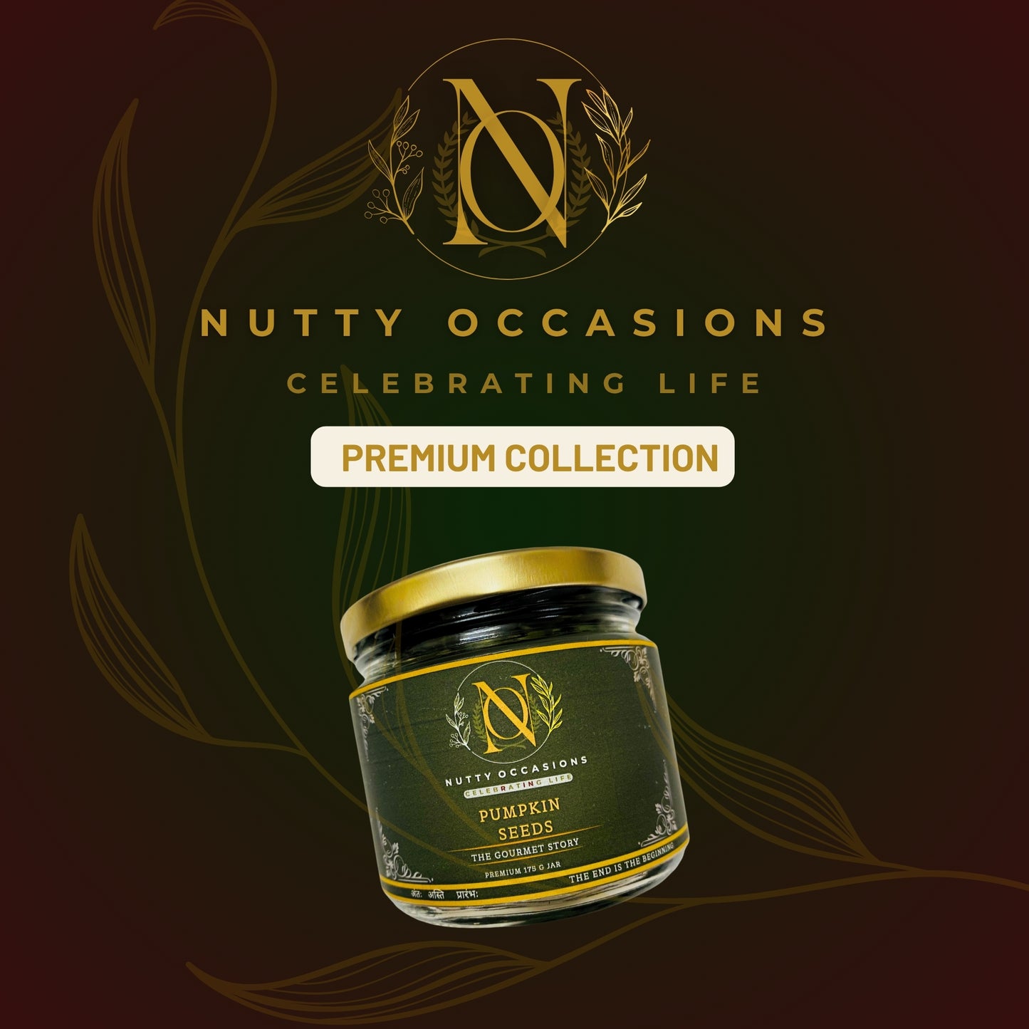 Nutty Occasions : Premium Roasted Pumpkin Seeds– Healthy Protein-Rich Snack | Organic Hulled Pumpkin Seeds | Rich in Magnesium | Zinc & Iron | Perfect for Salads| Smoothies & Baking | 350 g Pack
