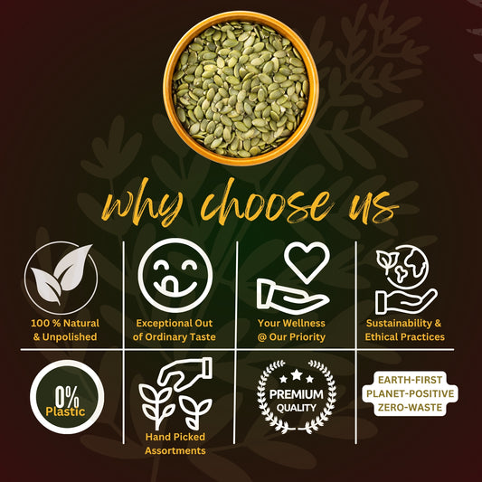 Nutty Occasions : Premium Roasted Pumpkin Seeds– Healthy Protein-Rich Snack | Organic Hulled Pumpkin Seeds | Rich in Magnesium | Zinc & Iron | Perfect for Salads| Smoothies & Baking | 350 g Pack