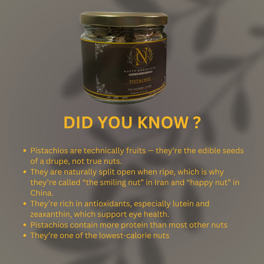 Nutty Occasions Premium Pistachios – Roasted | Salted | 100% Natural | 350 grams
