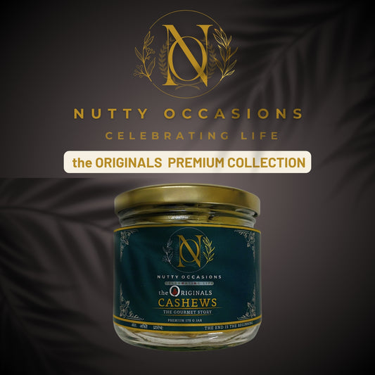 NUTTY OCCASIONS : Premium Whole Cashews - The Originals : Crunchy | nutritious rich in protein | magnesium and fiber | Naturally delicious | gluten-free | a healthy snack | luxury treat