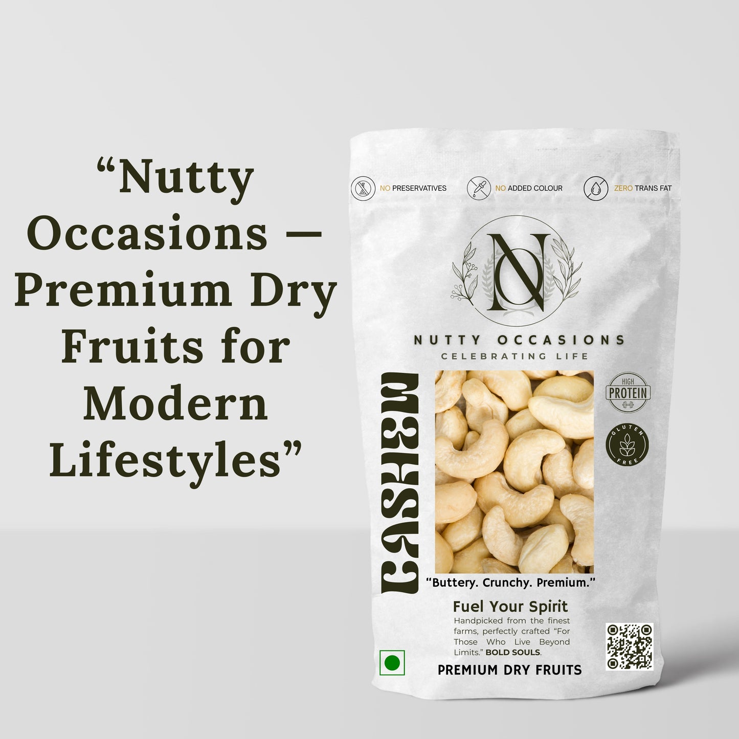 Nutty Occasions - The Heirloom Artisan Duo Harvest Cranberry & Cashews, Premium Selection : 1 KG