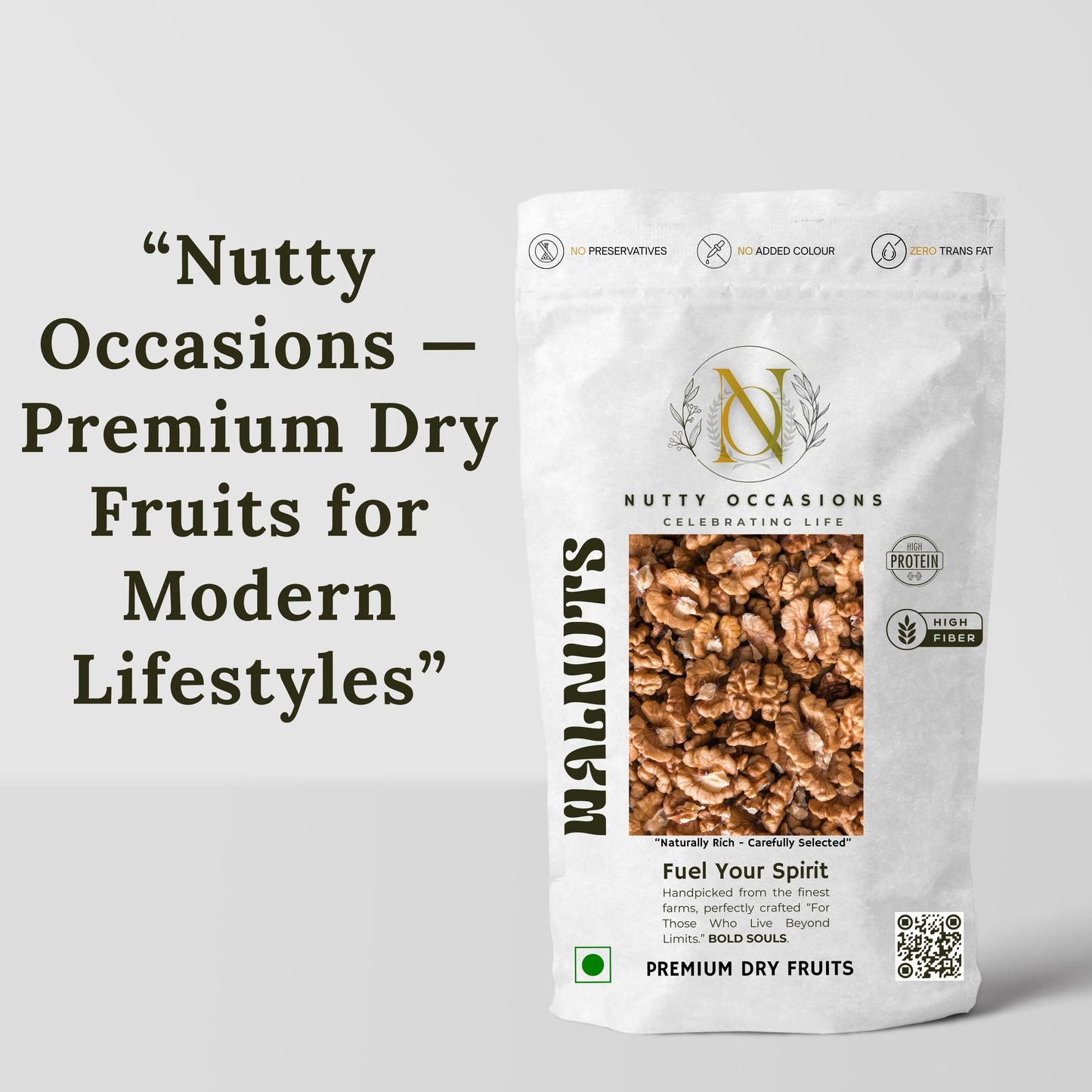 Nutty Occassions : “Double the Goodness -  All Premium” | Walnut & Pistachio Combo | Antioxidant Nuts | Premium Dry Druits | Healthy Snack Gifting | 1 KG