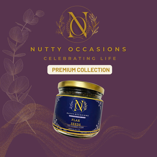 Nutty Occasions :  Premium Flax Seeds The Superfood – Nature’s Source of Omega-3| Fiber | Protein