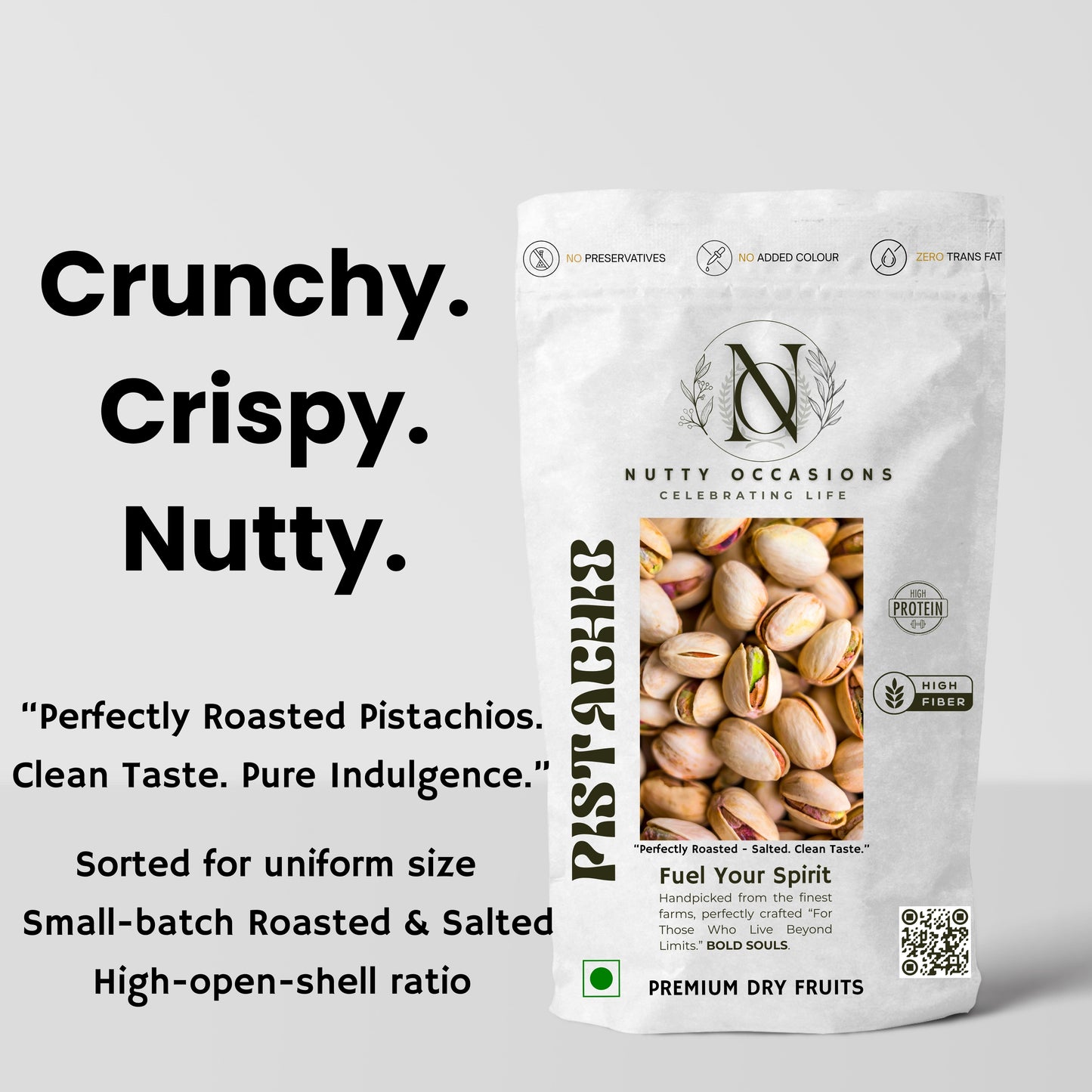 Nutty Occassions : “Double the Goodness -  All Premium” | Walnut & Pistachio Combo | Antioxidant Nuts | Premium Dry Druits | Healthy Snack Gifting | 1 KG