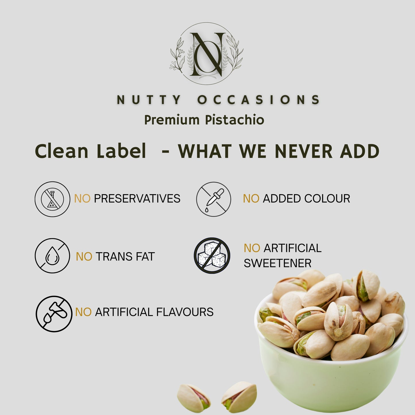 Nutty Occassions : “Double the Goodness -  All Premium” | Walnut & Pistachio Combo | Antioxidant Nuts | Premium Dry Druits | Healthy Snack Gifting | 1 KG