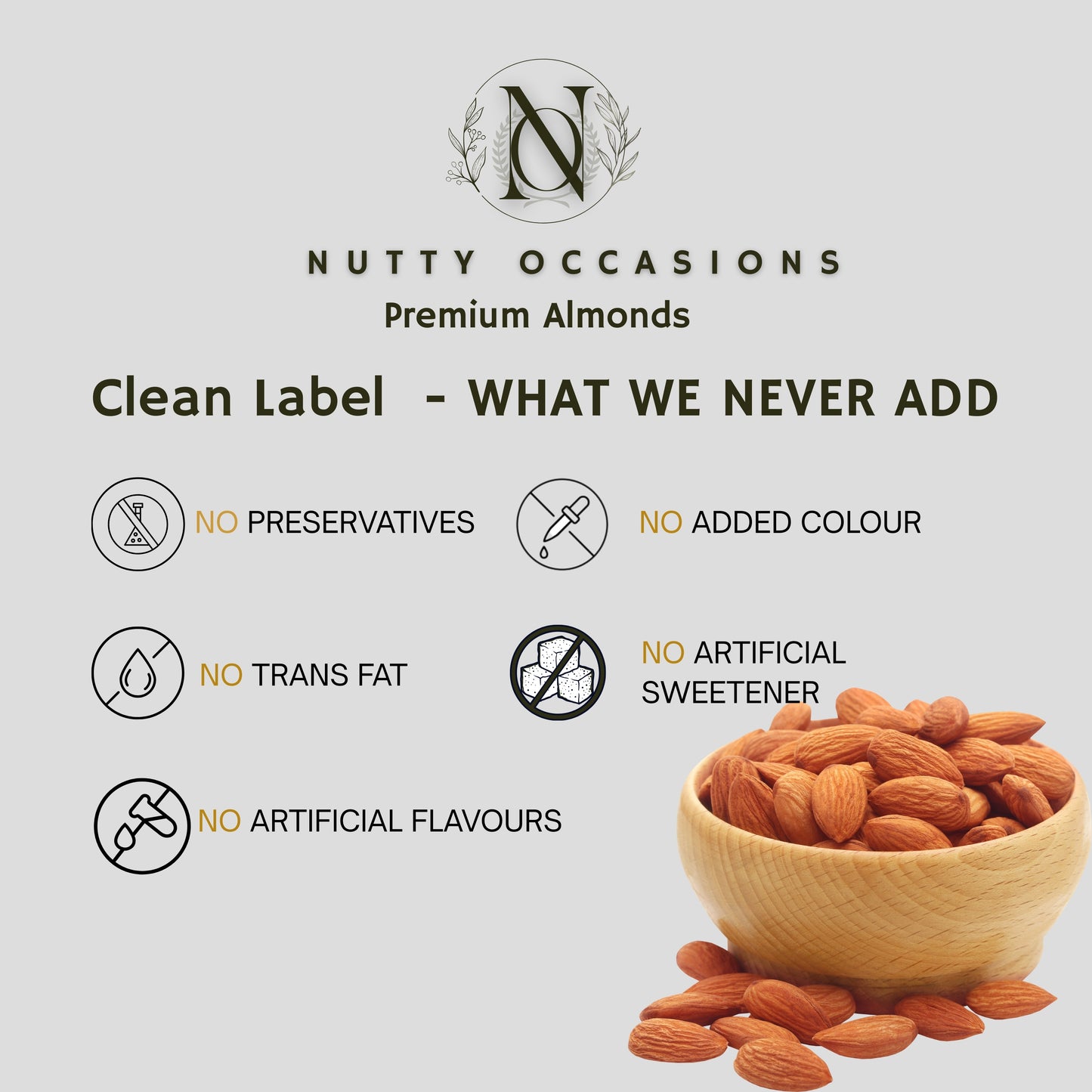 Nutty Occasions : “Two Premiums. One Iconic Combo" | Walnut & Almond | Brain Food Premium Nuts | Heart Healthy Dry Fruits High Nutrition Daily Snack | 1 Kg