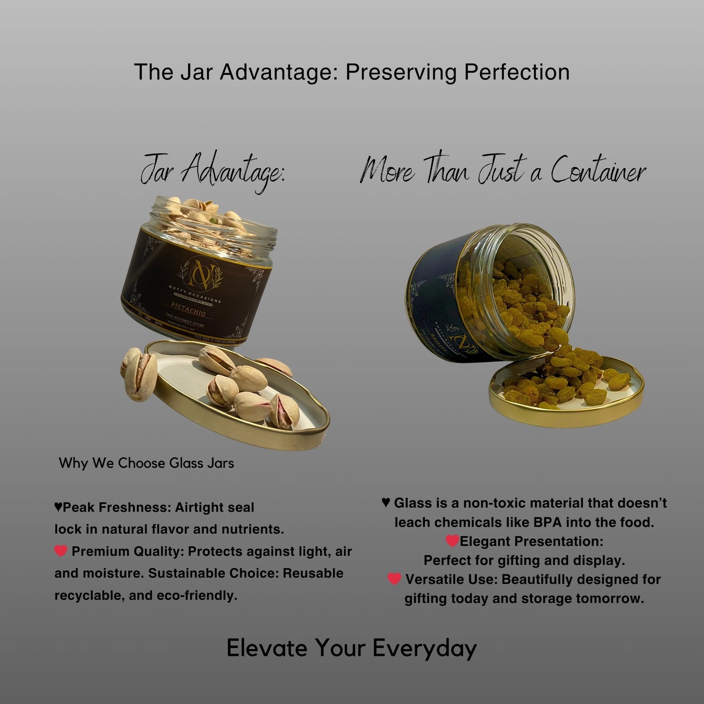 NUTTY OCCASIONS : The Heirloom Reserve | Artisan-Picked Premium Pistachio & Raisins | All-Natural, High-Energy Snack for Wellness | 350 Grams