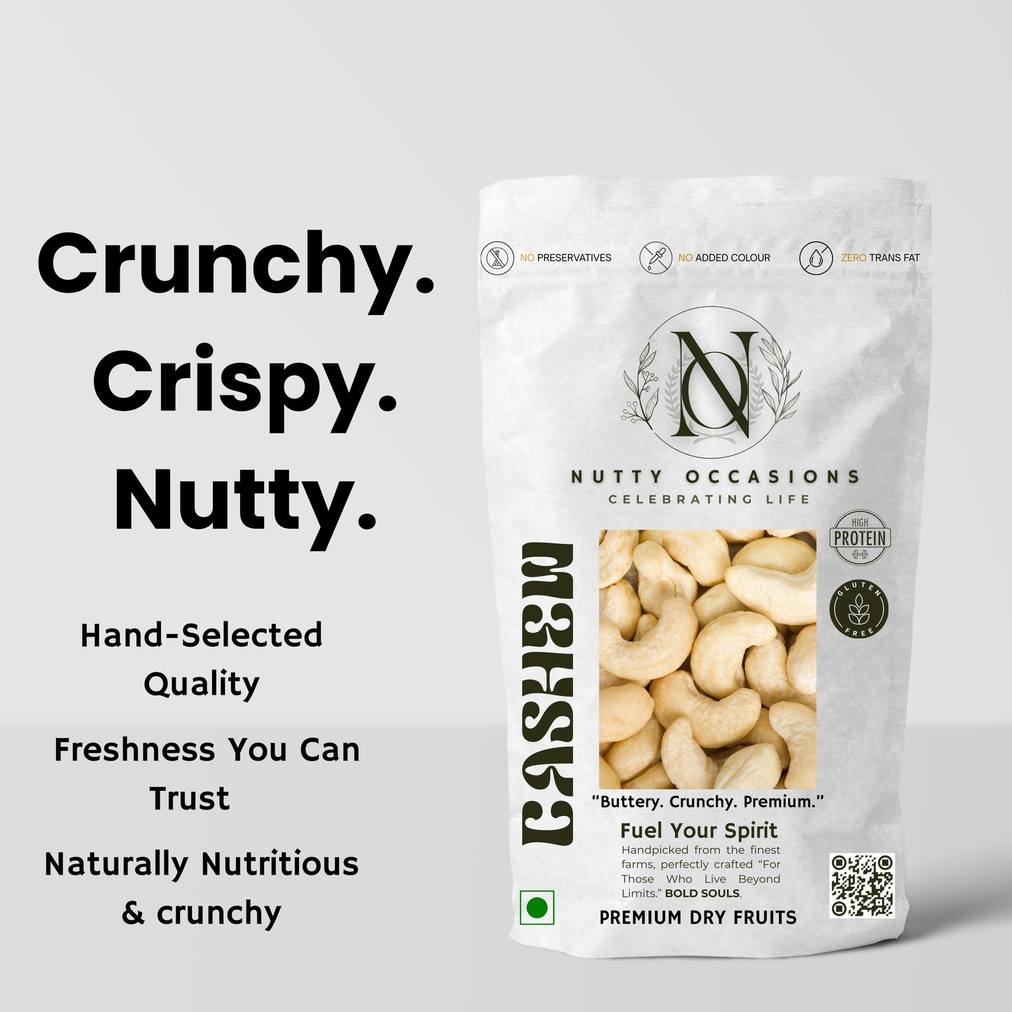 Nutty Occasions - The Heirloom Artisan Duo Harvest Cranberry & Cashews, Premium Selection : 1 KG