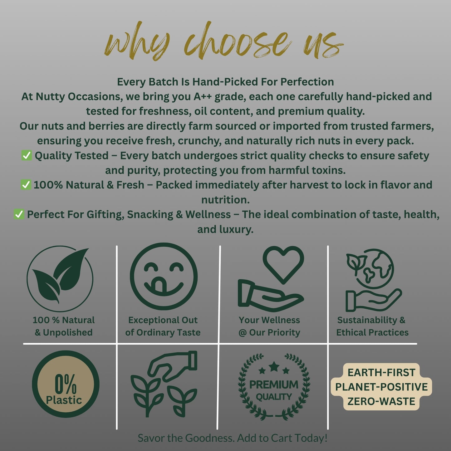 NUTTY OCCASIONS : The Heirloom Reserve | Artisan-Picked Premium Pistachio & Raisins | All-Natural, High-Energy Snack for Wellness | 350 Grams