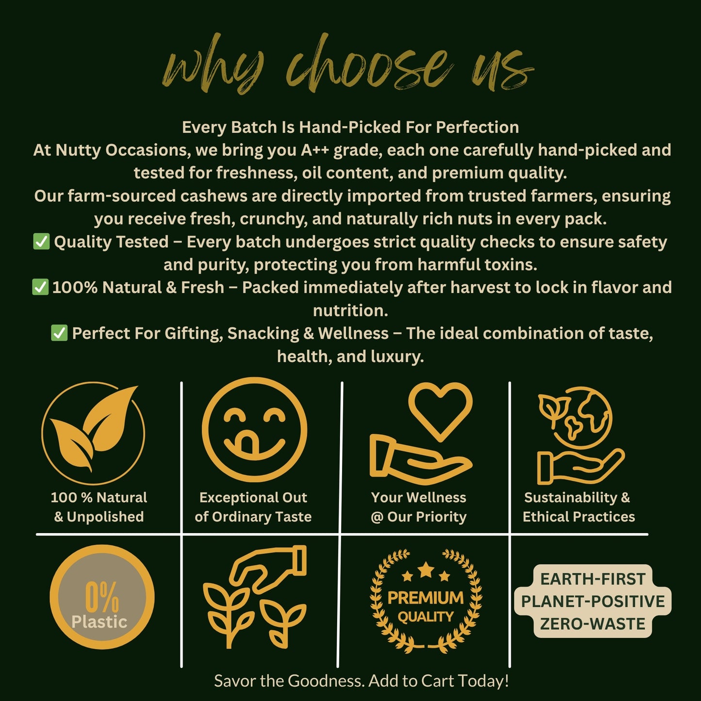 Nutty Occasions - Heirloom Harvest Cranberry & Cashews, Premium Handpicked Dry Fruit : 350 Grams