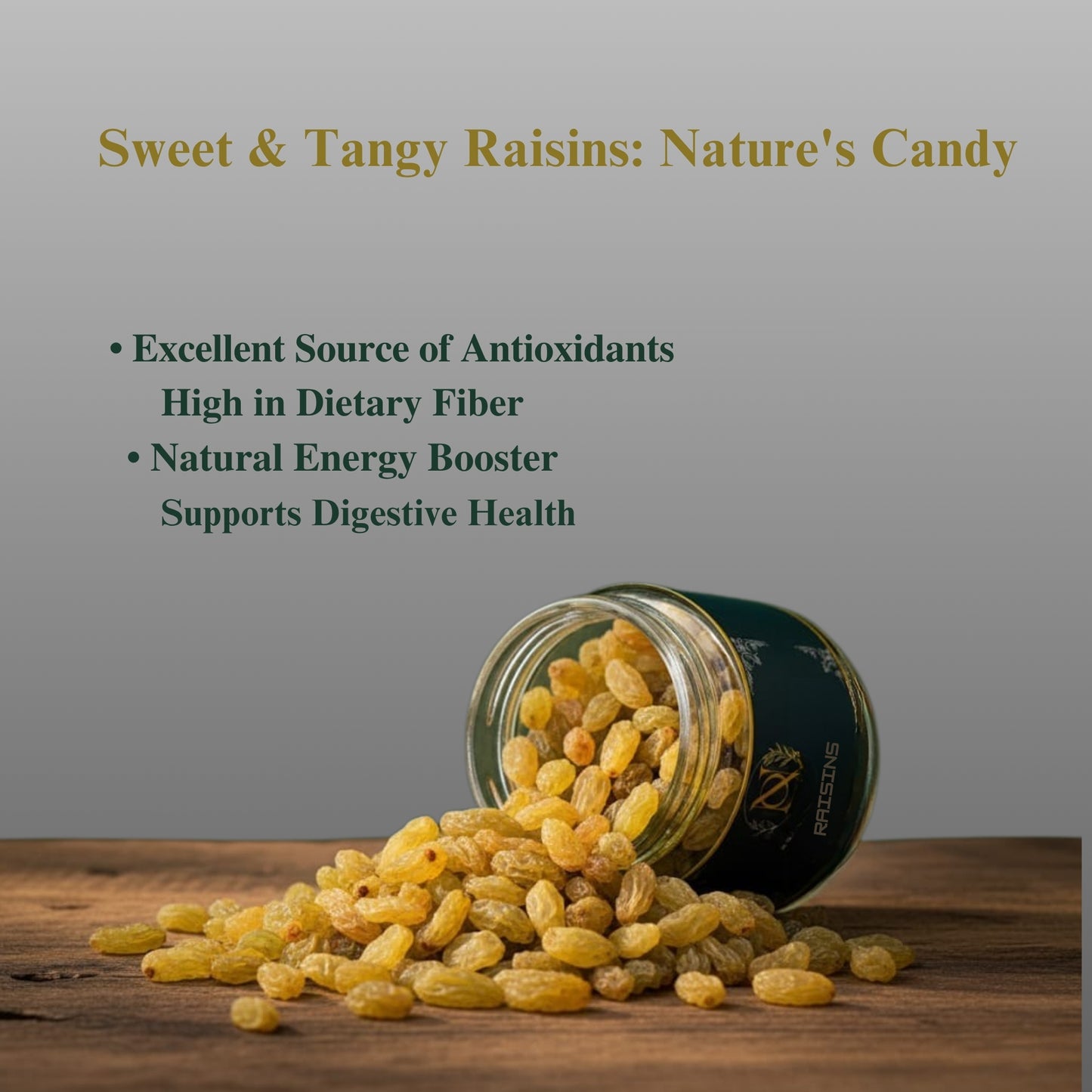 NUTTY OCCASIONS : The Heirloom Reserve | Artisan-Picked Premium Pistachio & Raisins | All-Natural, High-Energy Snack for Wellness | 350 Grams