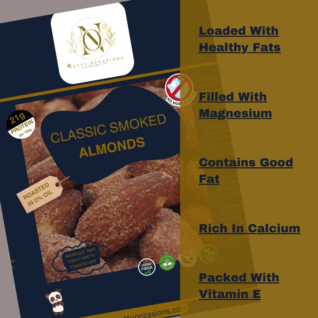 CLASSIC SMOKED ALMONDS